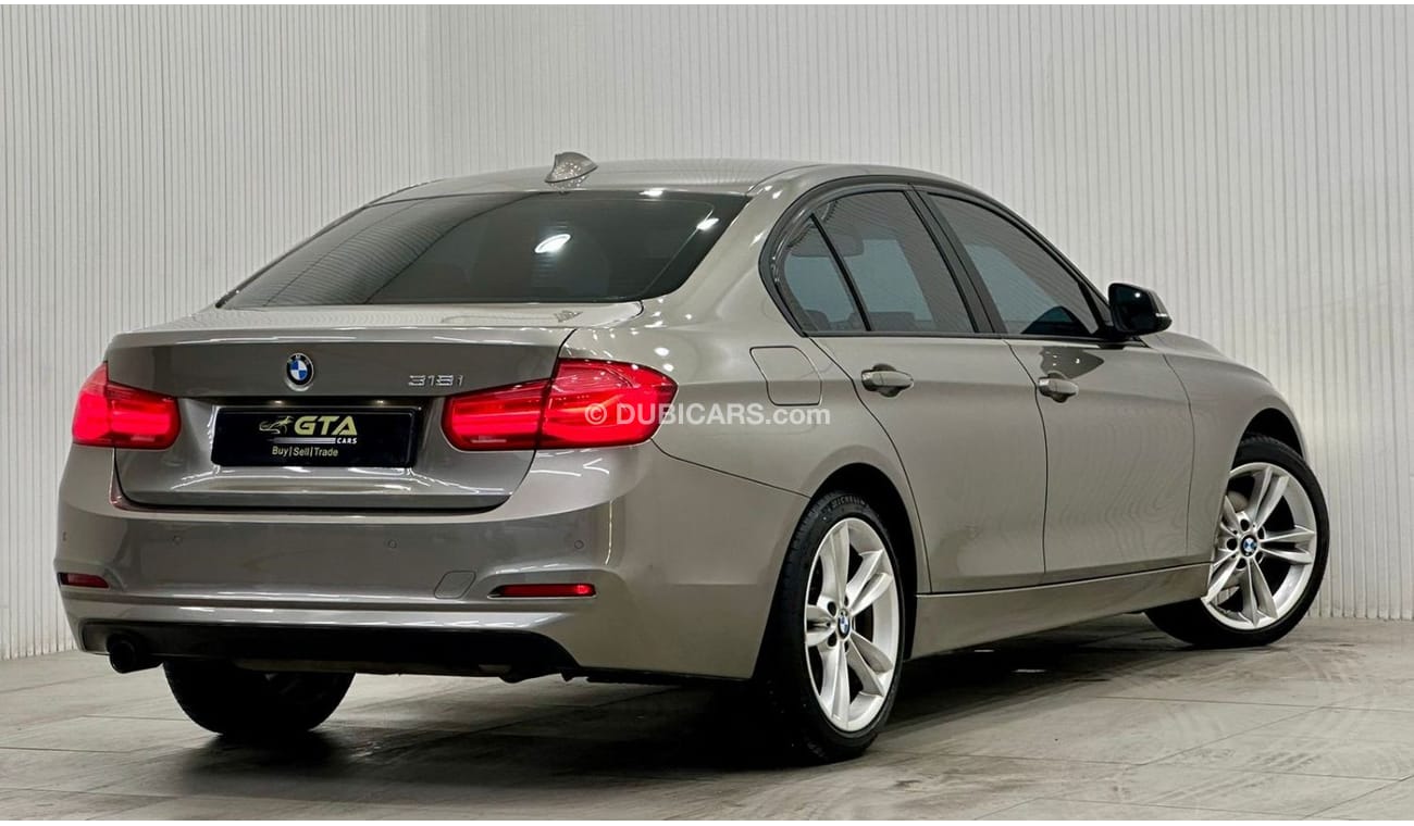 BMW 318i Std 2017 BMW 318i, Warranty, Sep 2025 BMW Service Contract, Low Kms, GCC