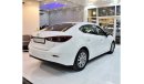 Mazda 3 SE SE SE EXCELLENT DEAL for our Mazda 3 ( 2019 Model! ) in White Color! GCC Specs