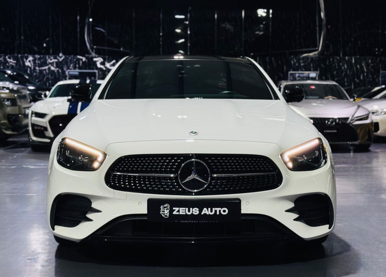 Mercedes-Benz E300 AMG 2.0L 023 Mercedes Benz E300, 2028 Mercedes Benz Warranty + Service Pack, GCC