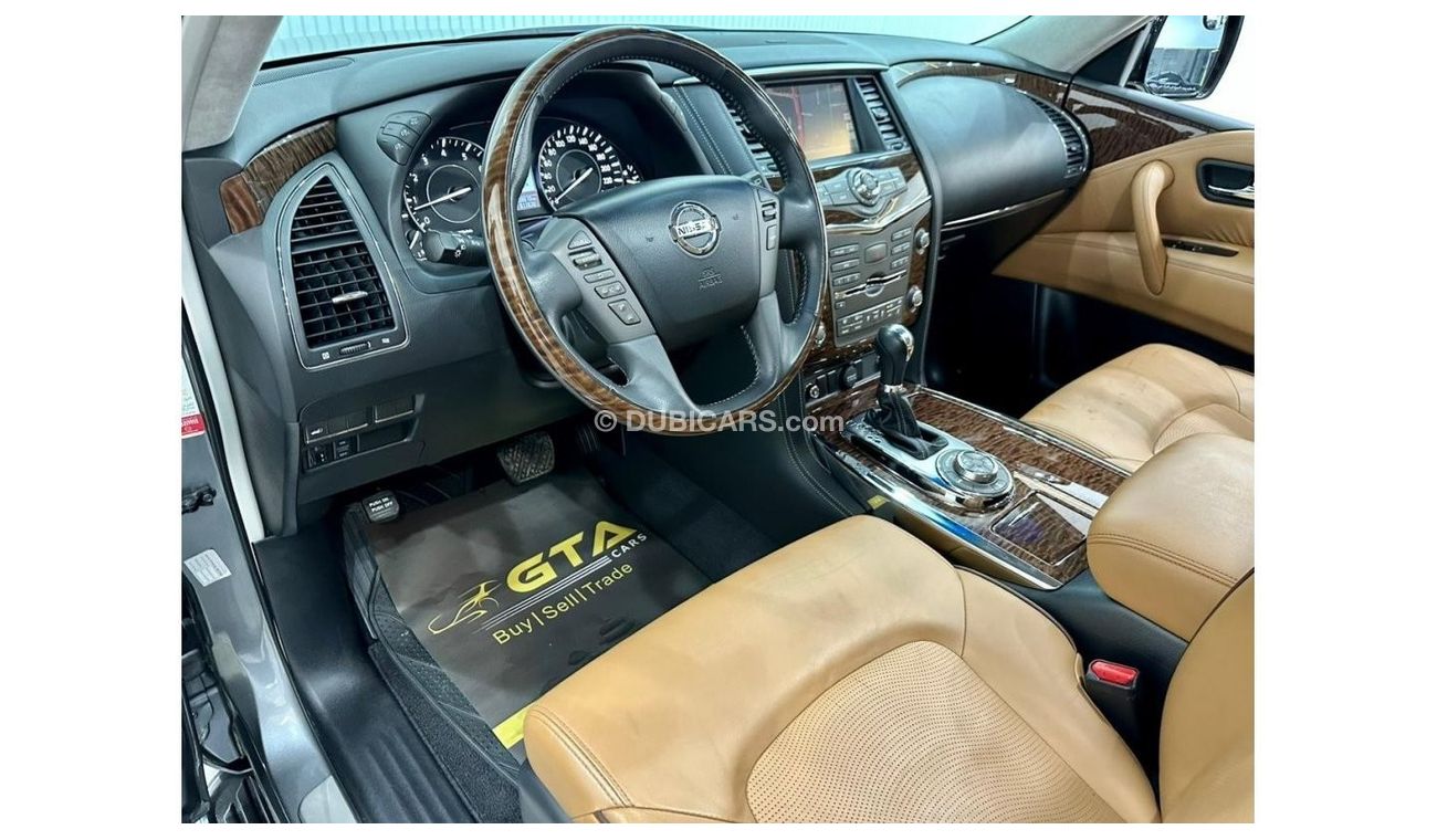 نيسان باترول 2016 Nissan Patrol LE Platinum V8, Warranty, Full Nissan Service History, Full Options, GCC