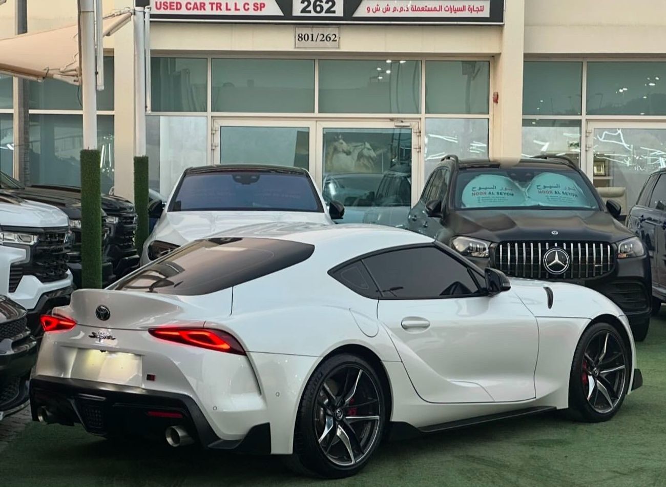 Toyota Supra GR RB 3.0L ‏TOYOTA SUPRA GR GCC 2020 ‏Full Service History (under warranty) ‏Original Paint ‏V6 ‏ful