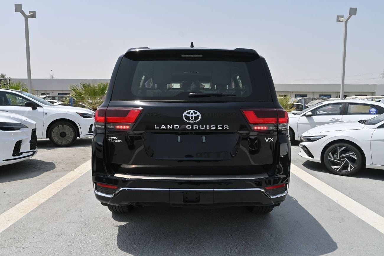 تويوتا لاند كروزر VX 3.5L TwinTurbo V6, 4WD Black inside Black