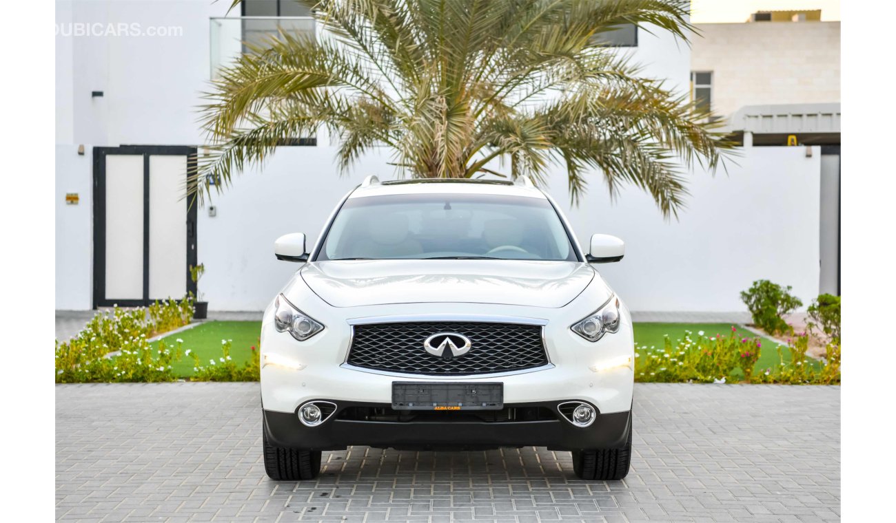 Infiniti QX70 Warranty and Service package till 2022 - AED 2,233 Per Month! - 0% DP