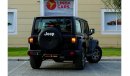 Jeep Wrangler Jeep Wrangler 2023 GCC under Agency Warranty with Flexible Down-Payment.
