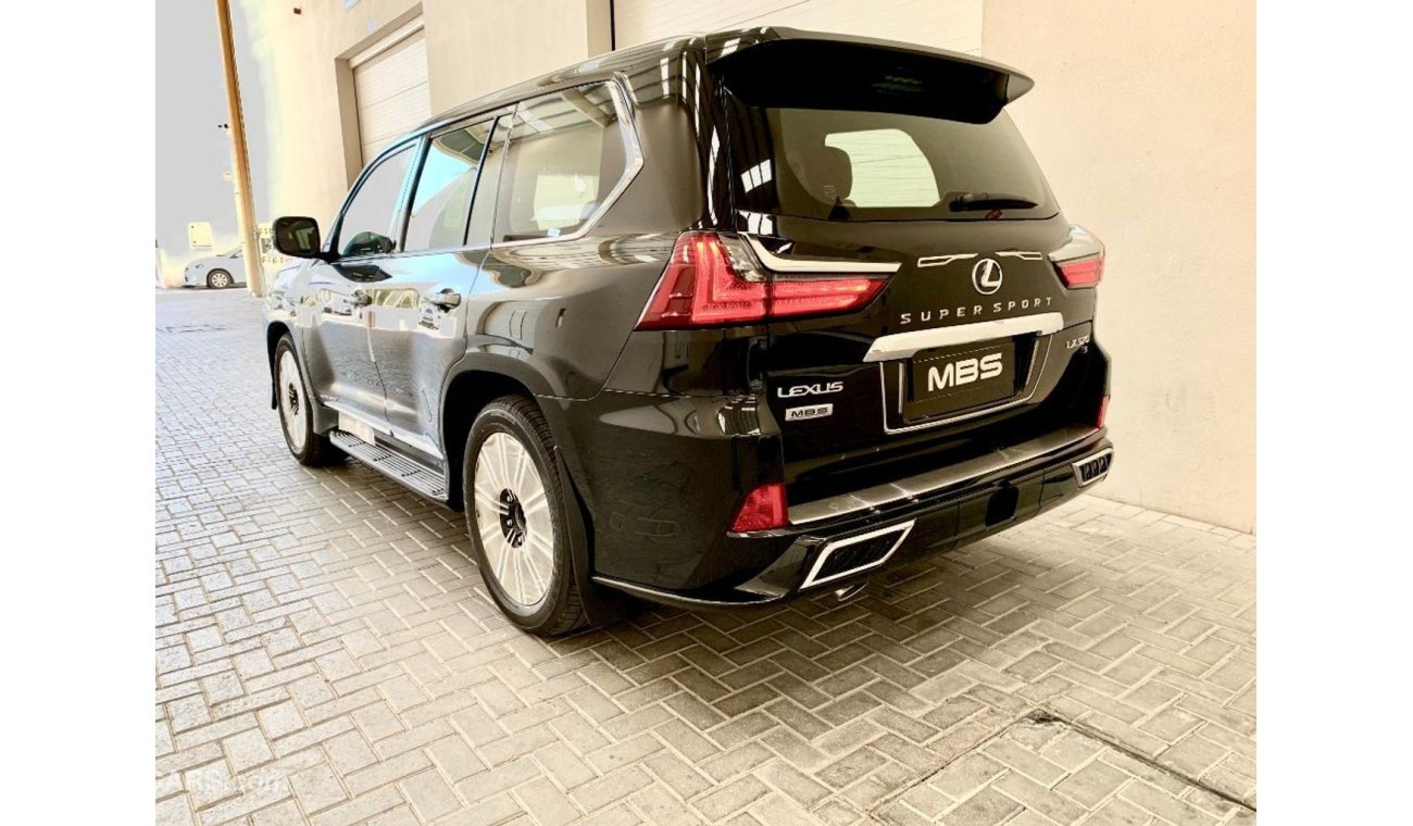 لكزس LX 570 Super Sport 5.7L Petrol Full Option with MBS Autobiography Massage Seat