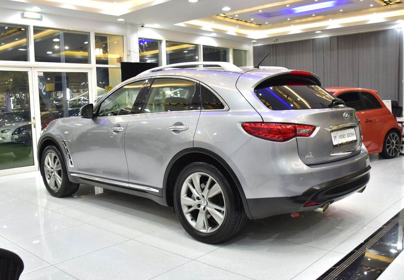 Infiniti QX70 EXCELLENT DEAL for our Infiniti QX70 ( 2020 Model ) in Silver Color GCC Specs
