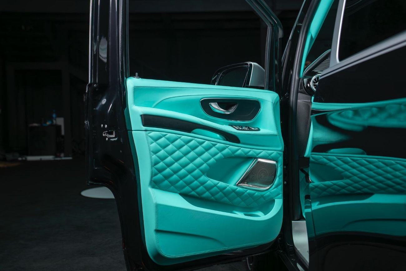 مرسيدس بنز فيتو Two-Tone Exterior | Turquoise Luxury Interior | Captain Seats | Starlight Roof | 360° Camera