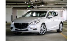 Mazda 3 2L Skyactiv R Hatchback 2019 GCC under Agency Warranty with Zero Down-Payment.