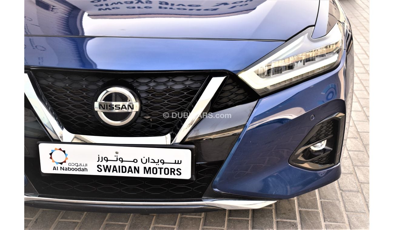 Nissan Maxima | AED 2250 PM | 0% DP | 3.5 SV GCC DEALER WARRANTY