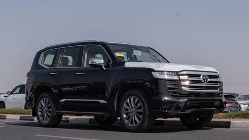 تويوتا لاند كروزر 2026 Toyota Land Cruiser 300 VXR 3.5L Twin Turbo AT Petrol (Black-Beige)