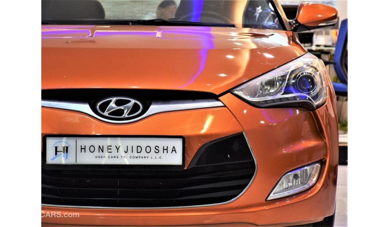 Hyundai Veloster CASH DEAL Hyundai Veloster 2014 Model!! in Orange Color! GCC Specs