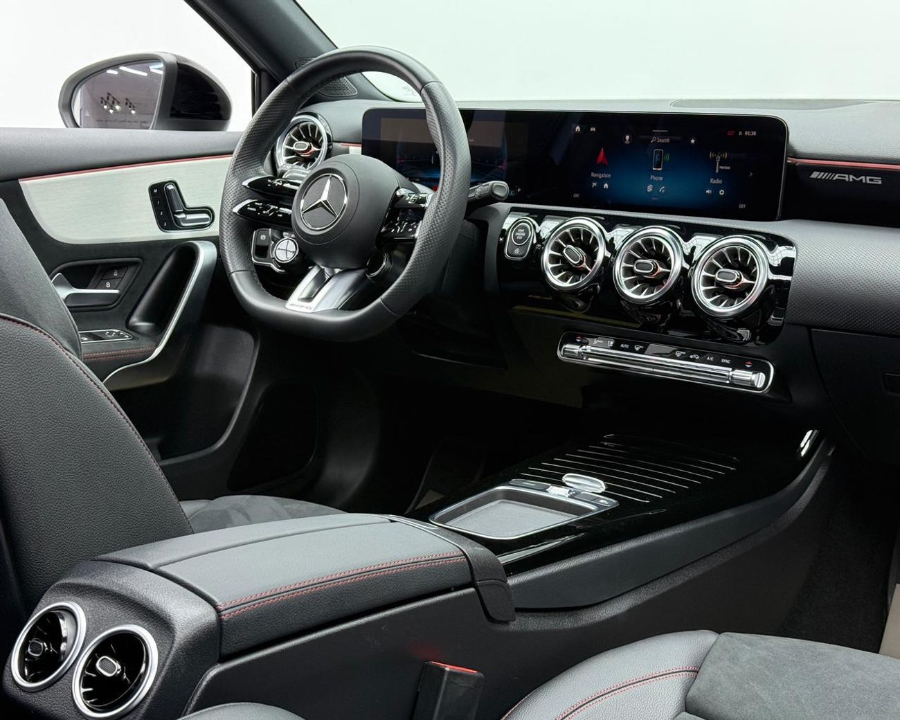 Mercedes-Benz A 35 AMG 2024 Mercedes Benz A35 AMG, 2029 Mercedes Warranty + Service Pack, Very Low Km, GCC