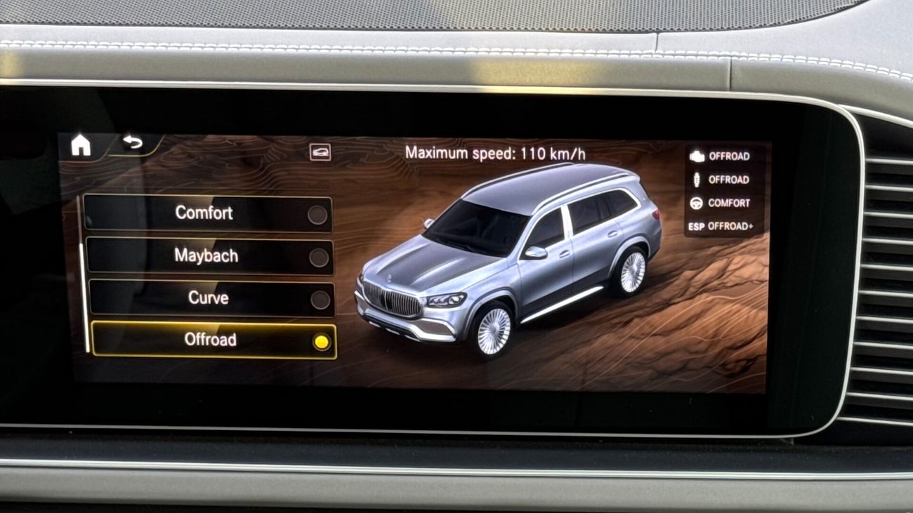 Mercedes Maybach GLS600 Maybach 4Matic Ultra Luxurious Pilot Seat 0Km