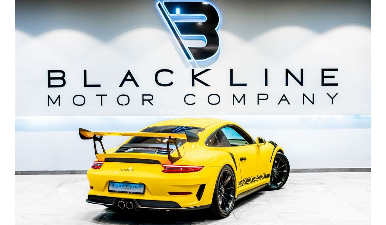 Porsche 911 2019 Porsche GT3 RS, Porsche Warranty, Full Porsche Service History, Signal Yellow, Low KMs, GCC