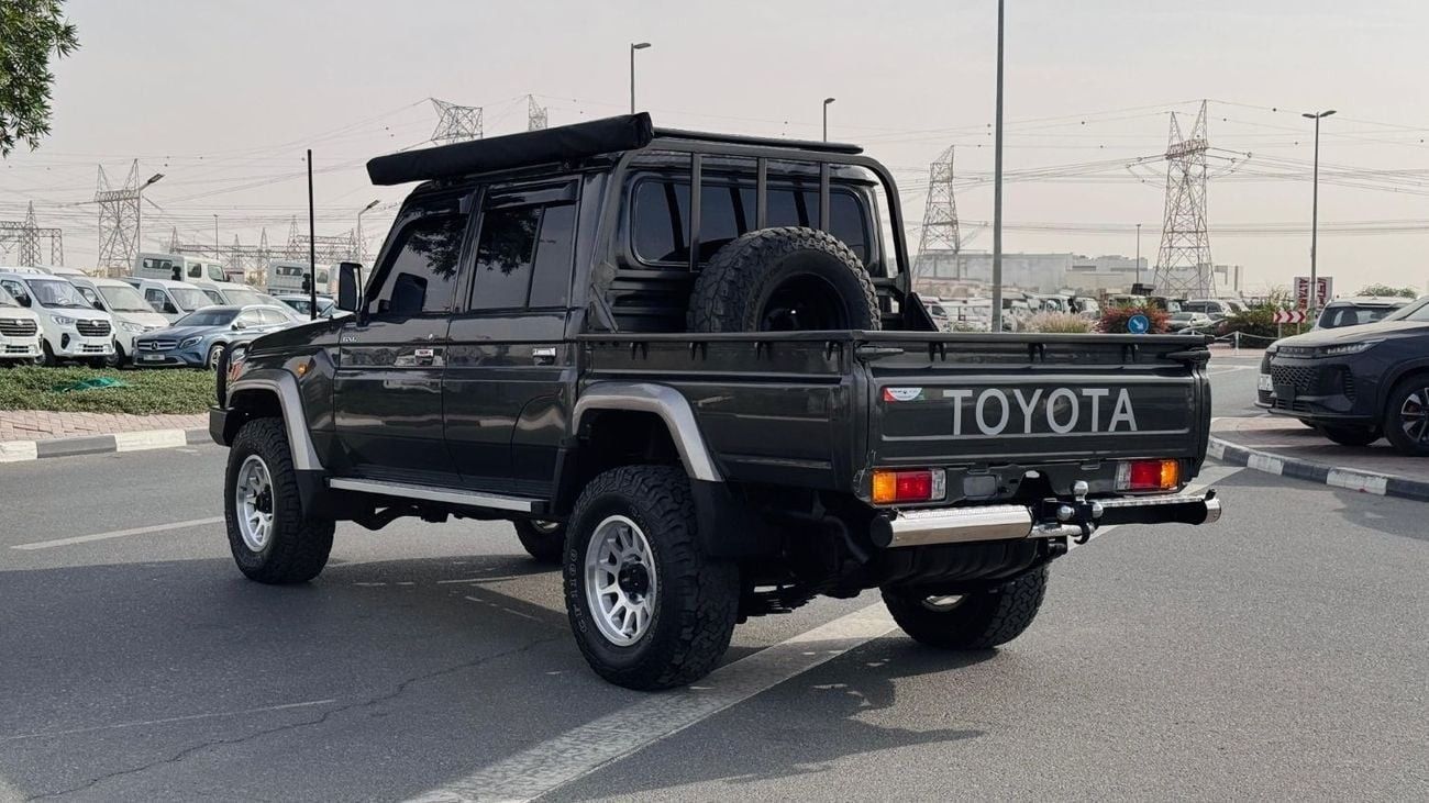 Toyota Land Cruiser Pick Up DOUBLE CABIN PICKUP | AWNING ROOF SIDE CAMPING TENT | RHD | 2018 | 4.5L DIESEL ENGINE | AIR SNORKEL