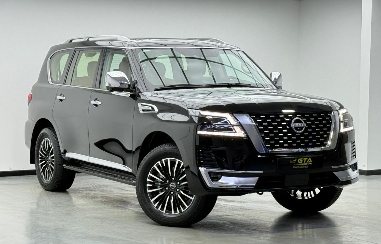 نيسان باترول SE Titanium 4.0L 2024 Nissan Patrol SE Platinum, 2029 Nissan Warranty, 2028 Nissan Service Pack, 8 S