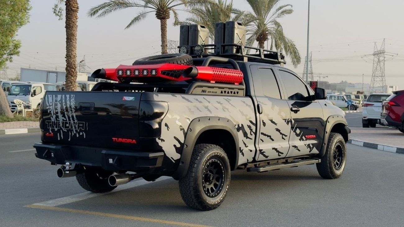 Toyota Tundra DOUBLE CABIN | AFTER MARKET MODIFIED | 4.6L PETROL ENGINE | LHD | 2012 | ROOF MOUNTED FUEL CANS