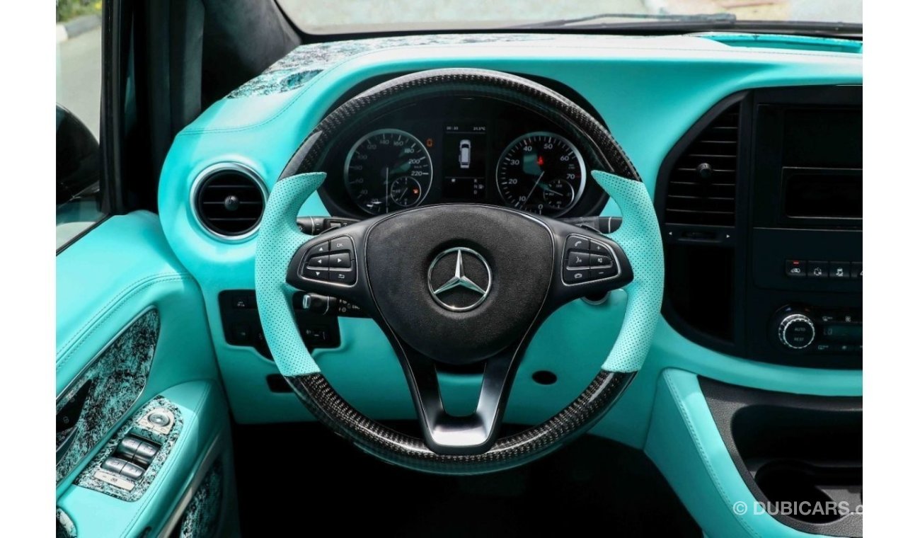 Mercedes-Benz Vito 2018 MBZ 2.0L 4X2 VITO TOURER VIP MAYBACH 121 VTB - Black inside Blue | Export Only