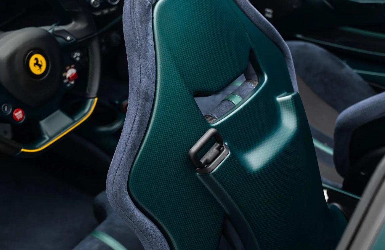 Ferrari 488 3.9L V8 Twin-Turbocharged Engine