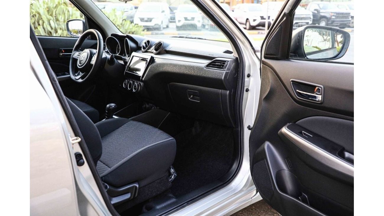 Suzuki Swift 2024 Suzuki Swift 1.2 GLX - White & Black inside Black | Export Only