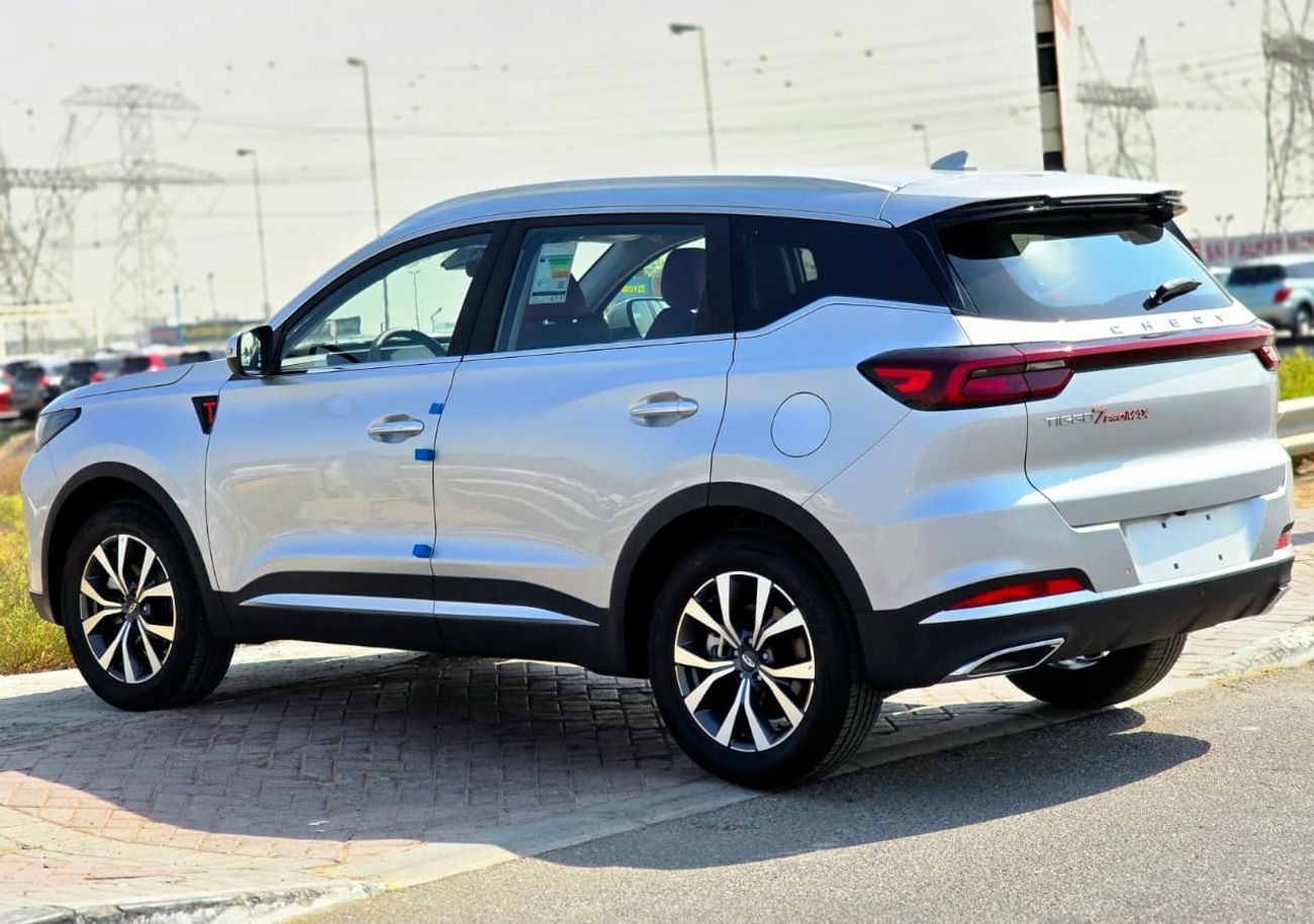 شيري تيجو 7 برو ماكس CHERY TIGO 7 - PRO MAX - COMFORT - 2025 MODEL - SILVER INSIDE RED - GCC
