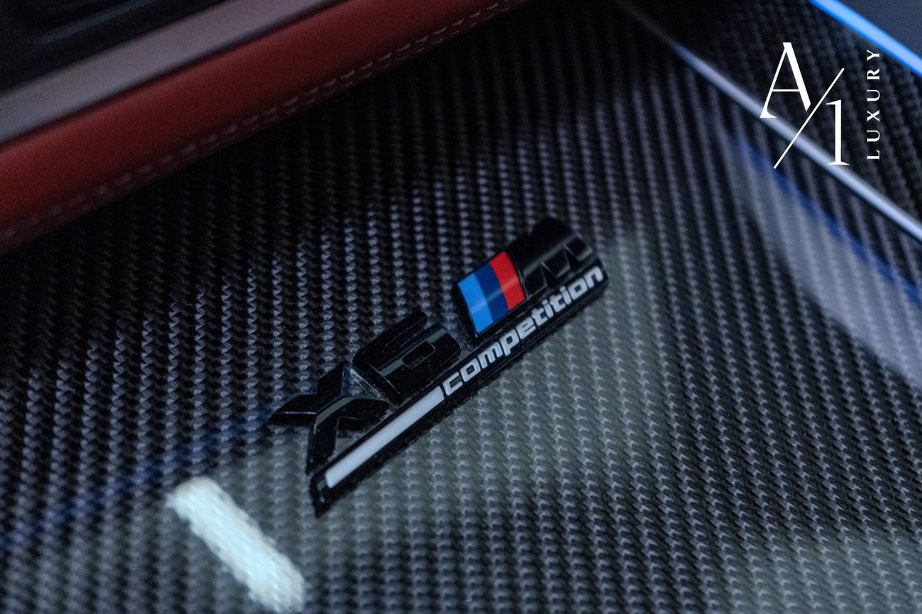 BMW X6M Competition 4.4L 2022 Bmw X6M Competition, With Warranty &amp; Service Contract From AGMC, Excellent