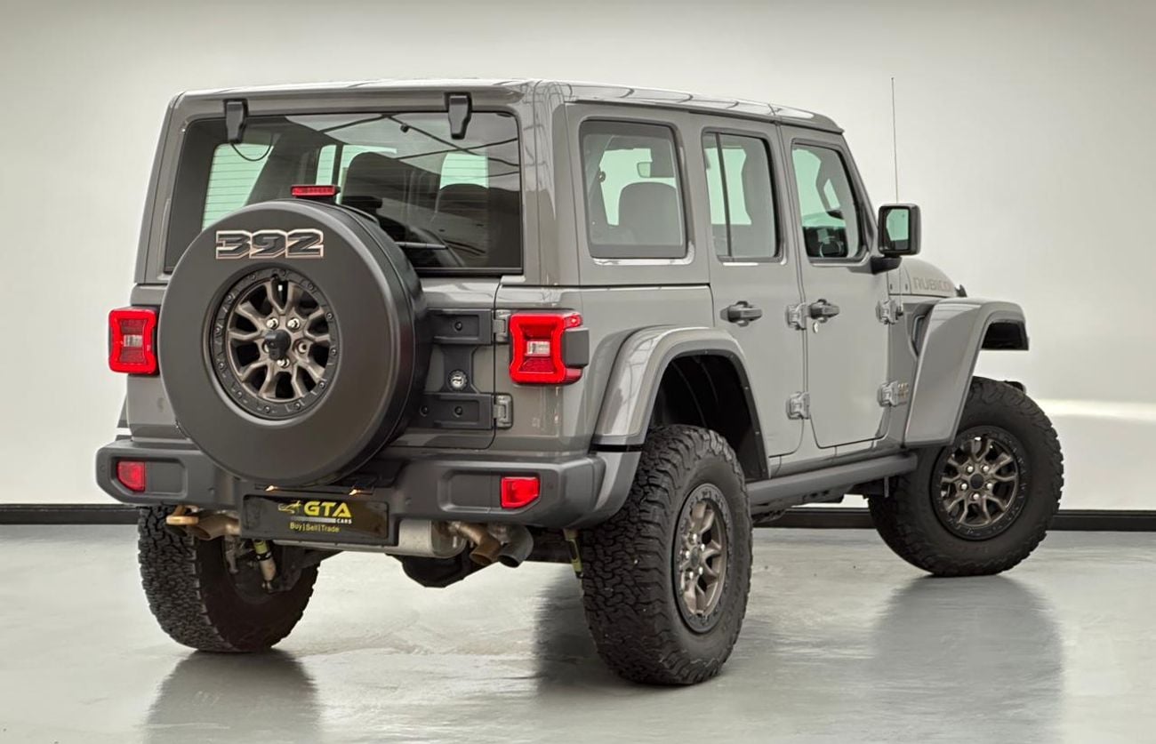 جيب رانجلر أنليميتد 2023 Jeep Wrangler Rubicon 392 SRT, Feb/2027 JEEP Warranty, GCC