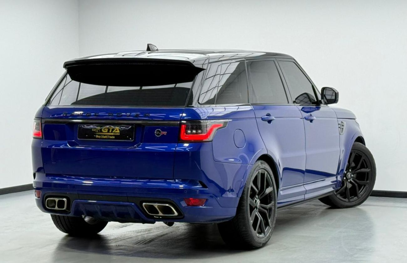 لاند روفر رينج روفر سبورت SVR 5.0L (575 HP) AWD 2021 Range Rover Sport SVR, 2026 RR Warranty, Fully Loaded, Excellent Conditio