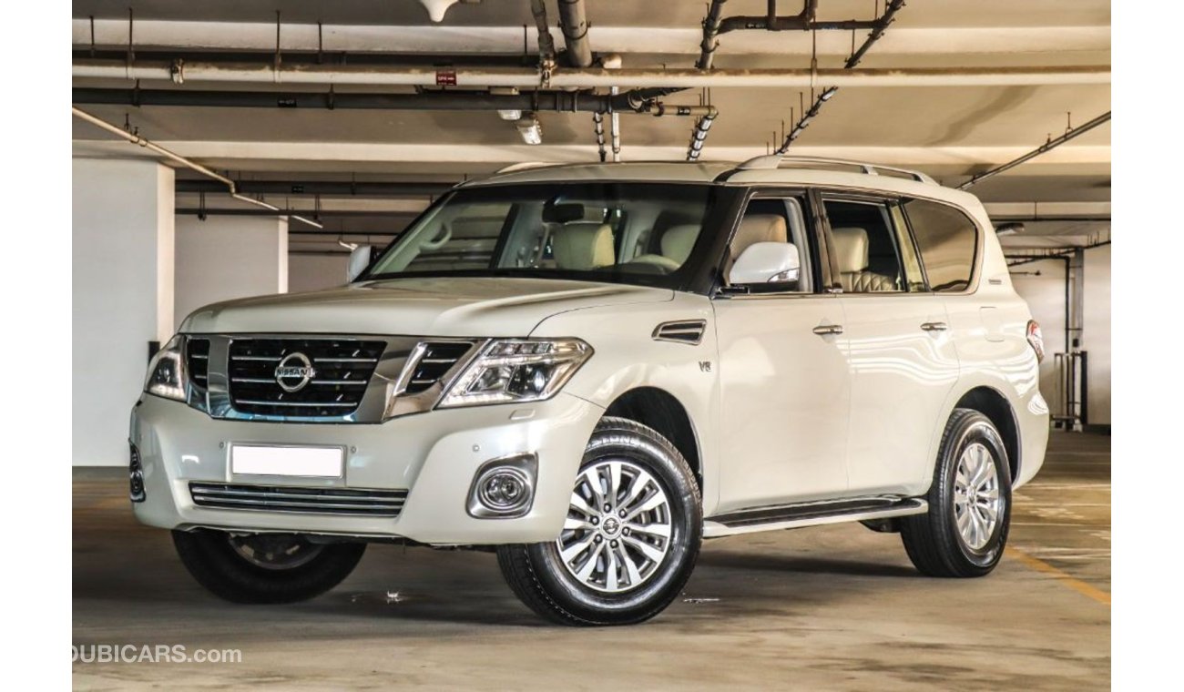 Nissan Patrol Nissan Patrol SE V8 2016 GCC under Warranty with Zero Down-Payment.