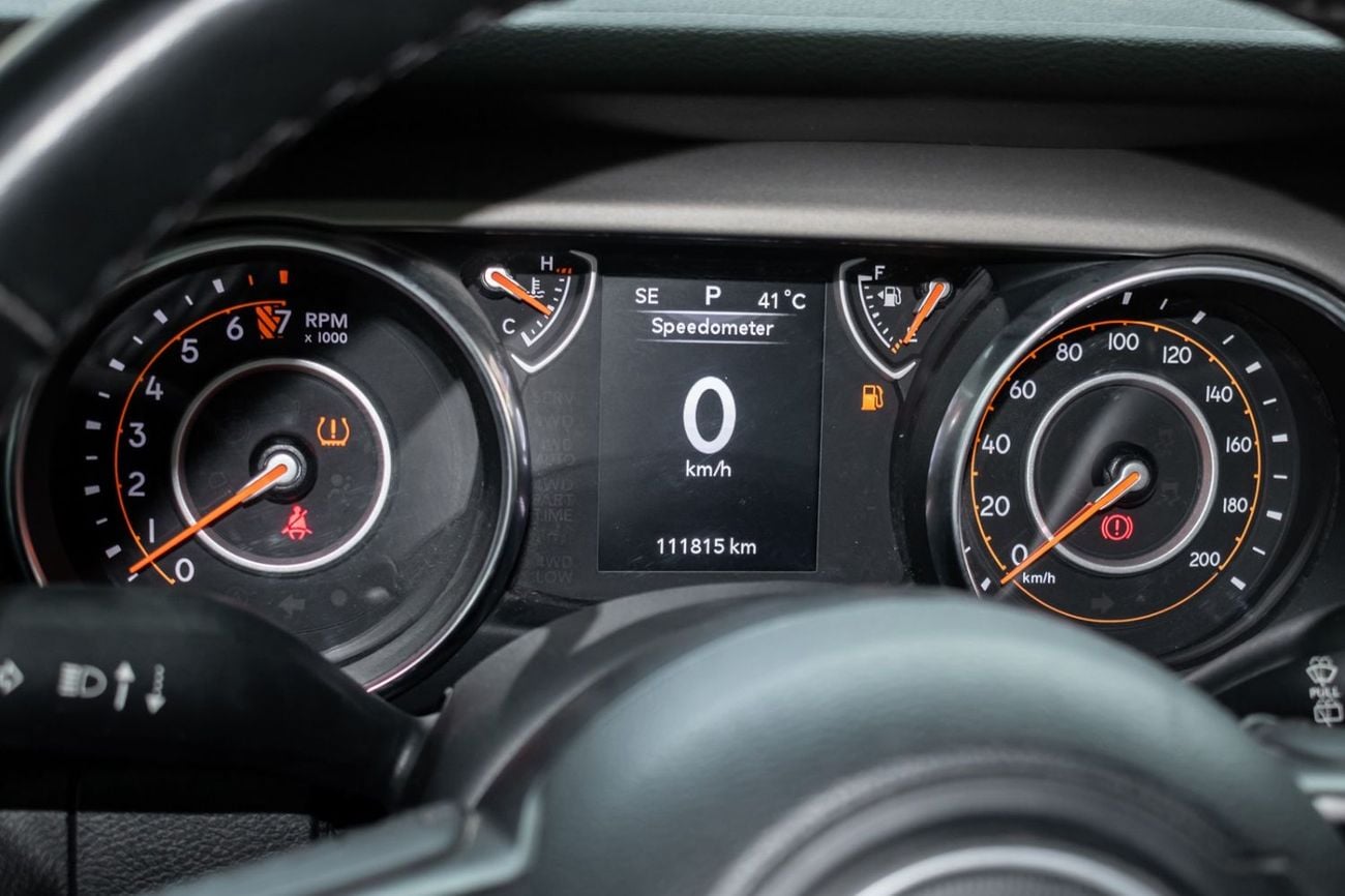 Jeep Wrangler SPORT Jeep Wrangler 2018 GCC specs