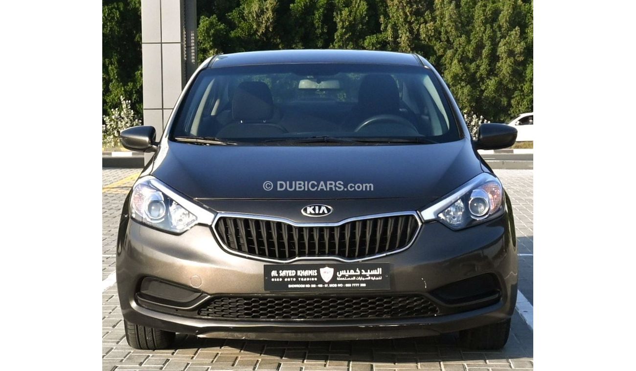 كيا سيراتو خليجي بحالة ممتازة بدون حوادث 1.6