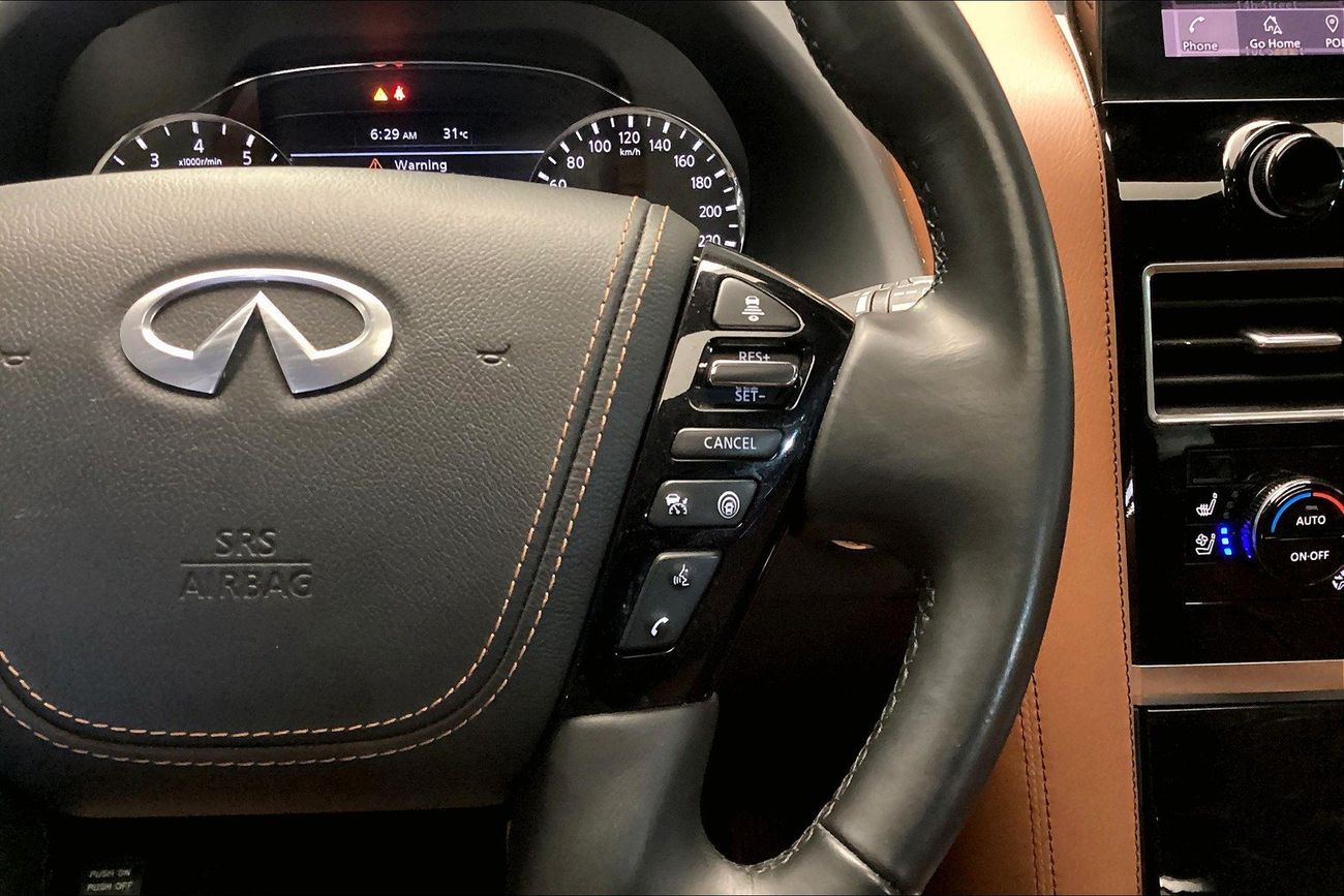 Infiniti QX80 Luxe Sensory ProActive (8 Seater) | National Day Celebration | Guaranteed Warranty | 0 Down Payment