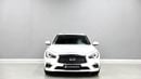 Infiniti Q50 GCC | Infiniti Q50 | 1,150 AED Monthly | Free Insurance + Registration | V6 3.0L Ref#M460243