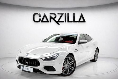 Maserati Ghibli Modena 3.0L l AED 3,133 P.M. l 0% Downpayment l Modena l 1 Year Warranty
