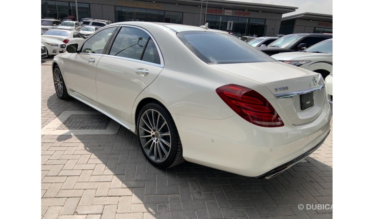 مرسيدس بنز S 550 ‏Mercedes-Benz S550 ,V8 TURBO , 2017, CLEAN TITLE.