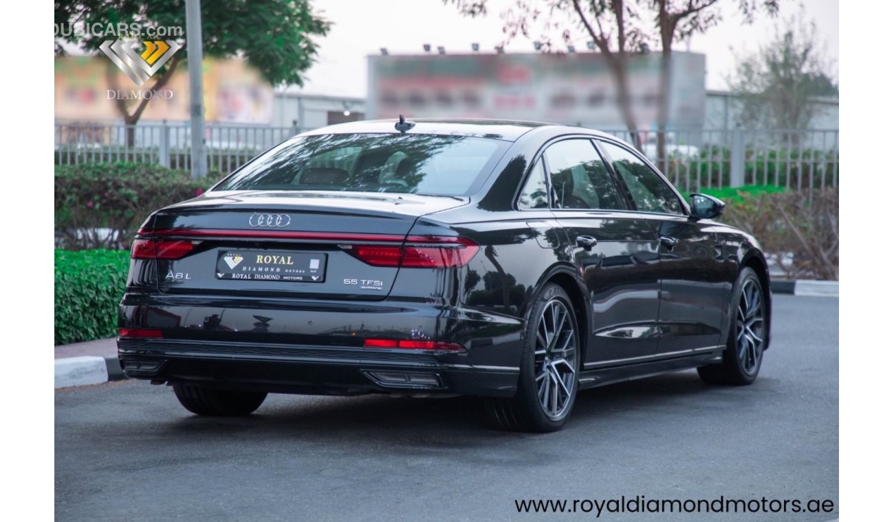 أودي A8 L 55 TFSI quattro كامل المواصفات Audi A8 55 TFSI Quattro S Line 2020 GCC Under Warranty