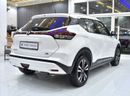 نيسان كيكس EXCELLENT DEAL for our Nissan Kicks ( 2022 Model ) in White Color GCC Specs