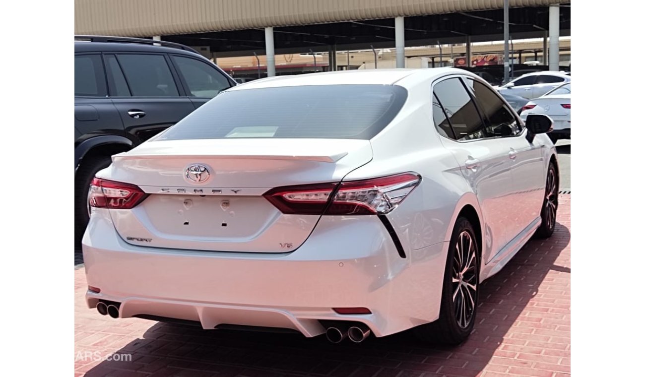 تويوتا كامري Sport 3.5L V6 Under Warranty and Service 2019 GCC