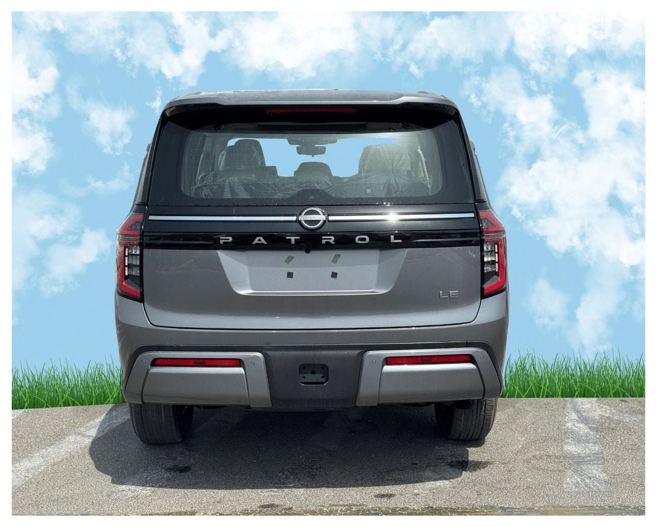 نيسان باترول 2026 Nissan Patrol LE 3.5L Mid options (Grey)