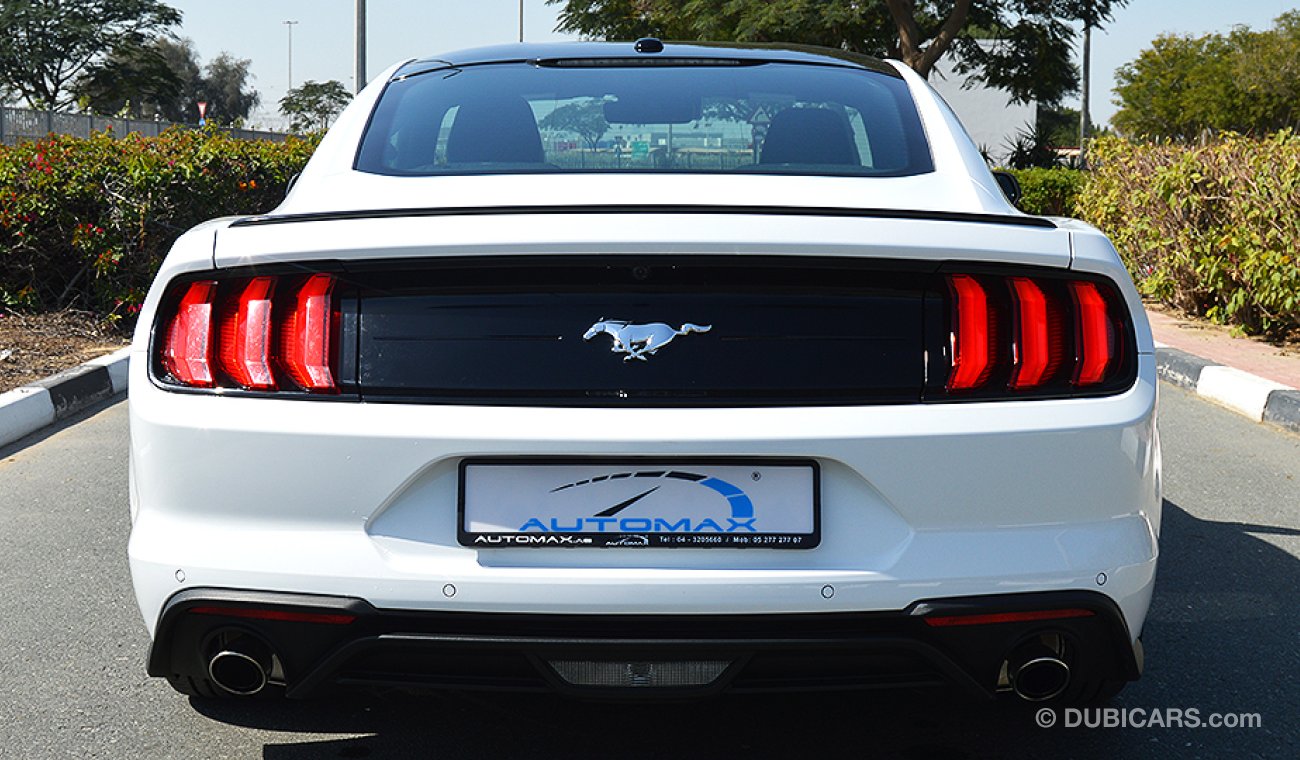 Ford Mustang 2019 Ecoboost Digital Cluster, GCC, 0km w/ 3Yrs or 100K km Warranty + 60K km Service @ Al Tayer