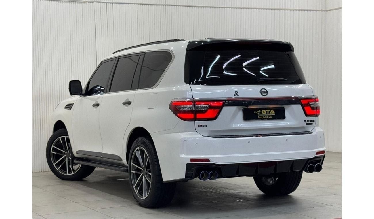 نيسان باترول LE Platinum 5.6L 2021 Nissan Patrol Platinum V8, Warranty, Nov 2025 Nissan Service Pack, Full Option