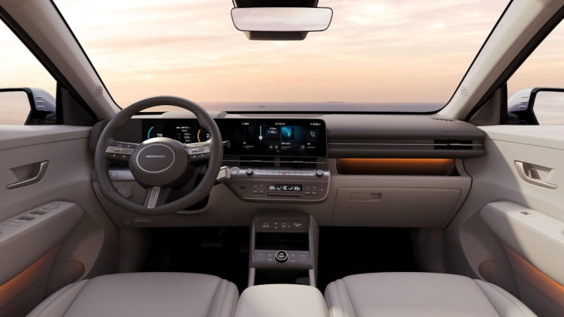 Hyundai Kona interior - Cockpit