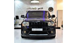 Jeep Grand Cherokee ORIGINAL PAINT ( صبغة وكالة ) Jeep Grand Cherokee SRT8 2010 Model!! in Black Color! GCC Specs