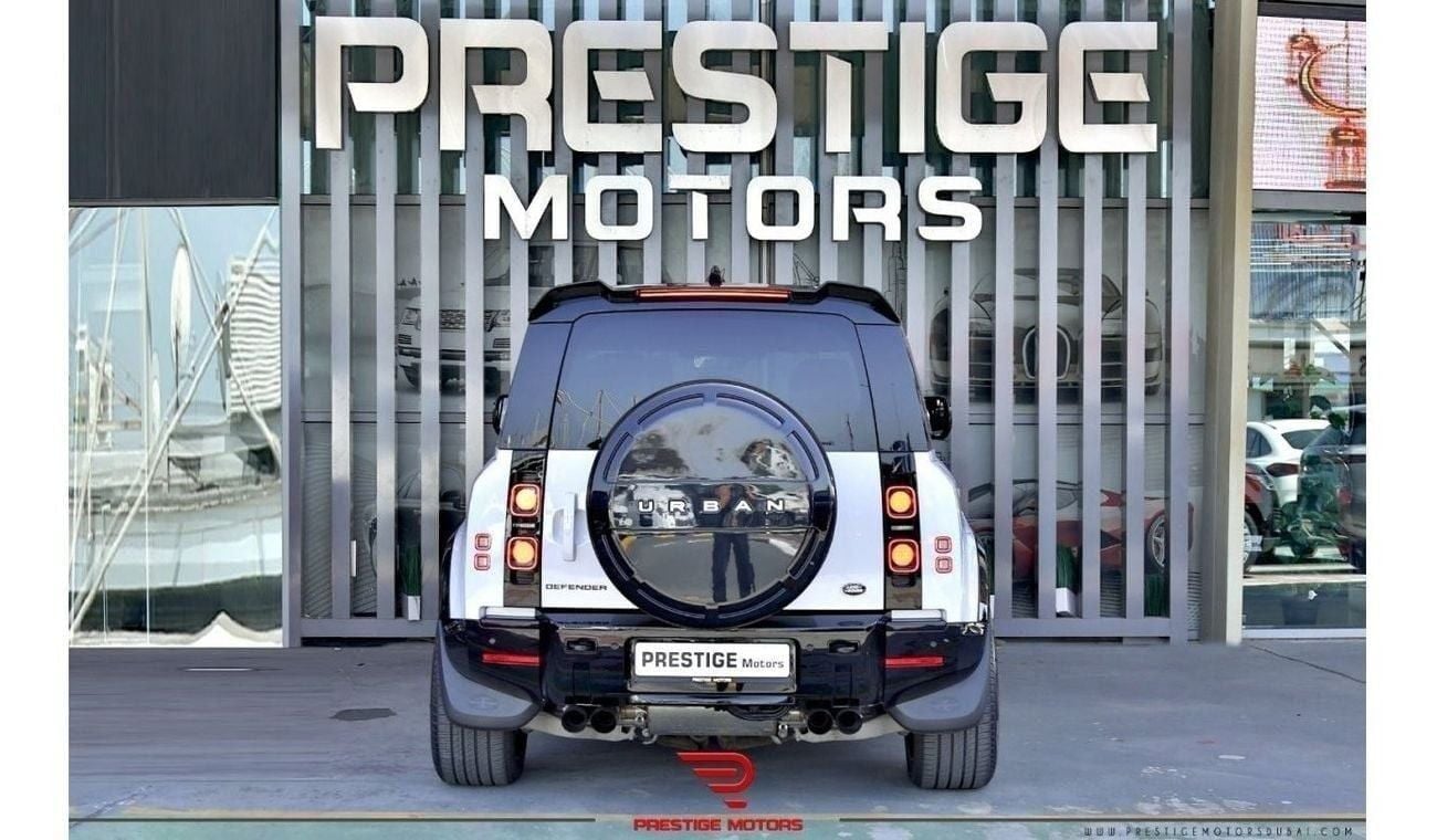 Land Rover Defender URBAN Kit 2022 V8 with Maltik full exhaust system