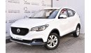 أم جي ZS 1.5L STANDARD 2019 GCC SPECS BLUETOOTH CRUISE CONTROL DEALER WARRANTY