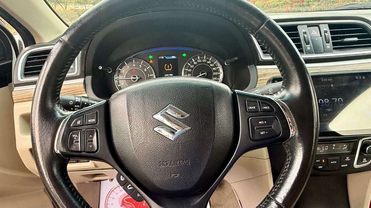 سوزوكي سياز تقديم تسهيلات بنكية دون الحاجة إلى دفعة أولى إلى زبائننا الكرآم