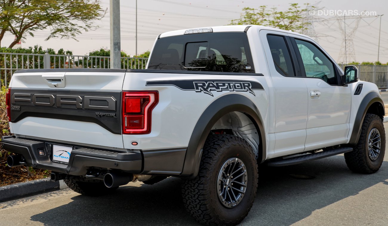 Ford Raptor 2020  SuperCab 3.5L-V6 GCC, 0km w/ 3Yrs or 100,000km Warranty + 3Yrs Service @ AL Tayer