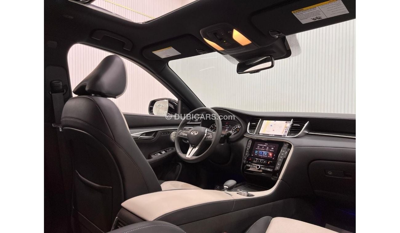Infiniti QX55 2022 Infiniti QX55 Sensory AWD, January 2026 Infiniti Warranty + Service Contract, Low Kms, GCC
