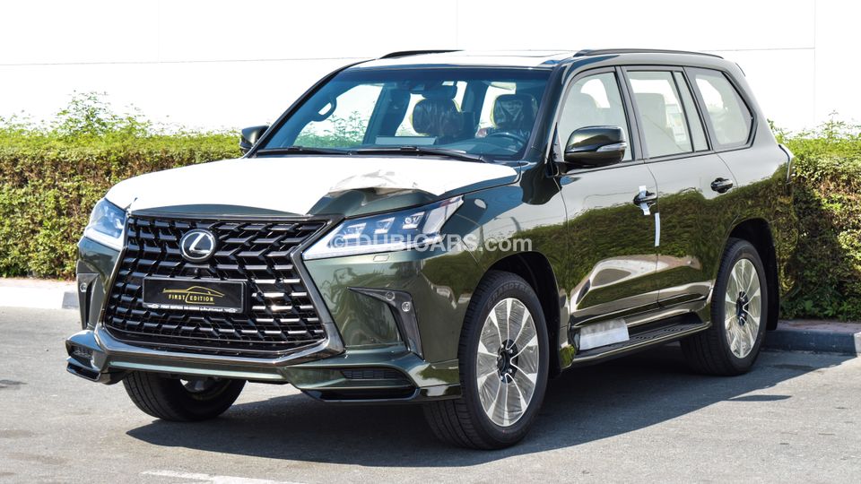 Lexus LX 570 GREEN Black Edition KURO GCC 2021 for sale AED 429,000
