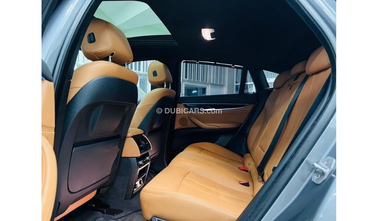 BMW X6 35i Exclusive GCC .. FSH .. Perfect Condition .. Original Paint